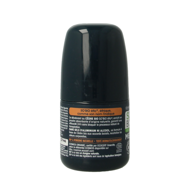 So Bio Etic Déodorant homme 3 en 1 cèdre 50 ml