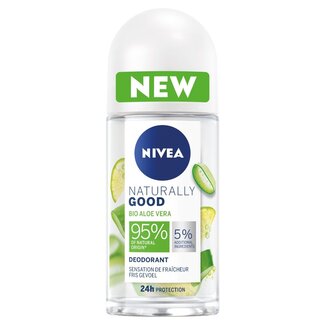 Nivea Nivea Déodorant roll-on Naturally Good Aloe Vera 50 millilitres