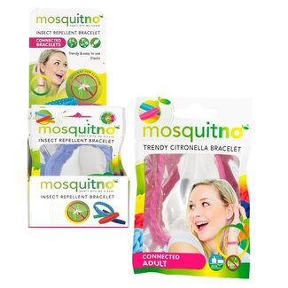 Mosquitno Mosquitno Insect repellent bracelet adult 1 Stuks
