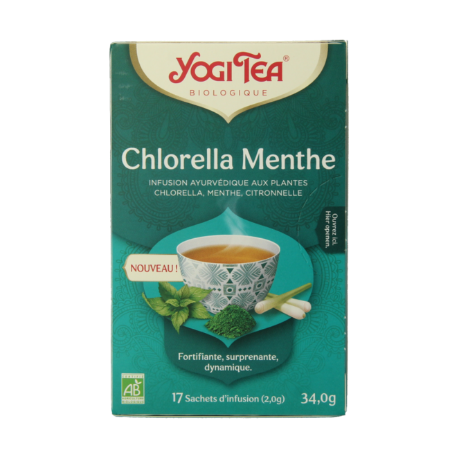 Minty chlorella bio 17 bolsitas