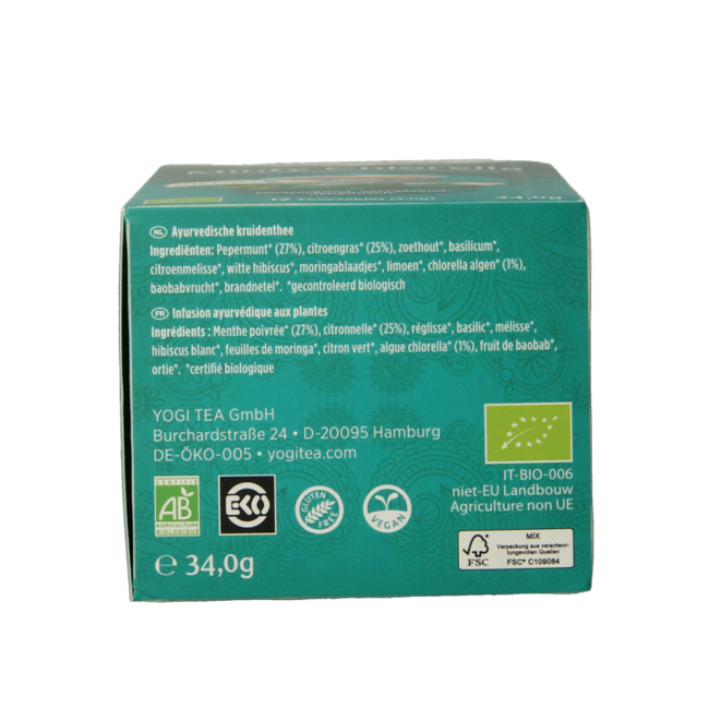 Minty chlorella bio 17 bolsitas