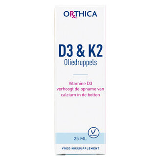 Orthica Gotas de aceite D3 y K2 25 mililitros
