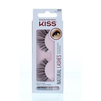 Kiss False eyelashes natural stunning 1 Set