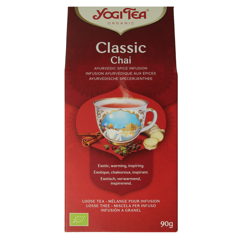 Yogi Tea Té chai clásico (suelto) bio 90 gramos