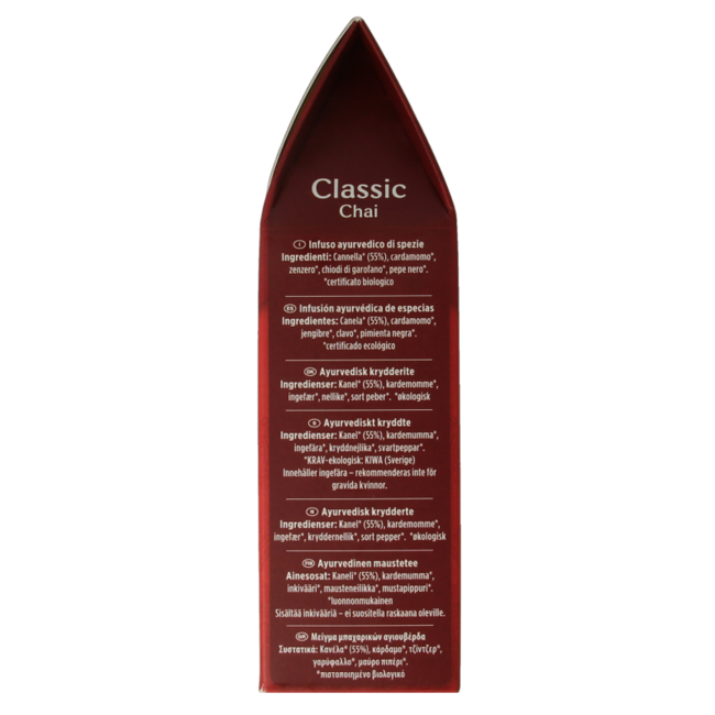 Té chai clásico (a granel) bio 90 Gramos