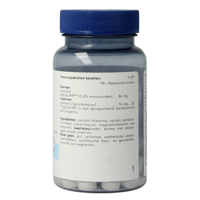 Kwartelei 60 Zuigtabletten