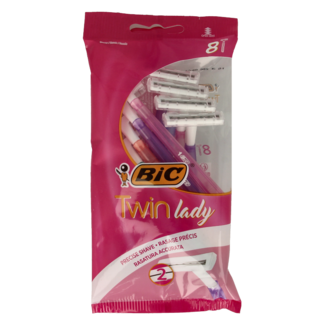BIC BIC Twin lady shaver pouch 8 8 Stuks