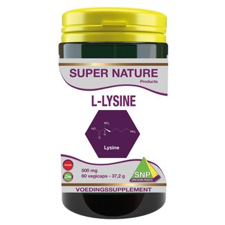 SNP SNP L-Lysine 500mg Pure 60 Capsules