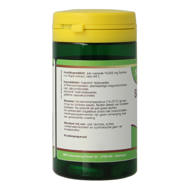 SNP Sambucus nigra schwarzer Holunder 60 Kapseln