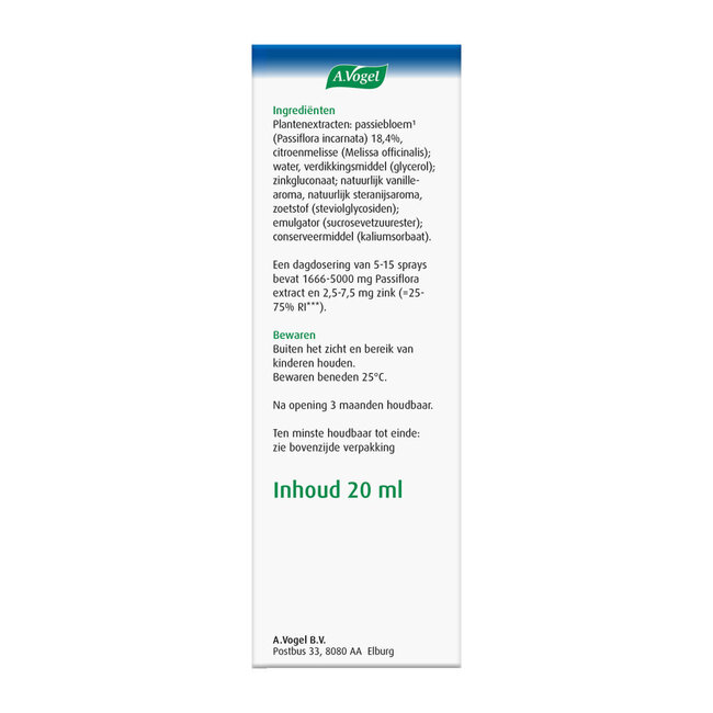 Passiflora spray relajante 20 mililitros