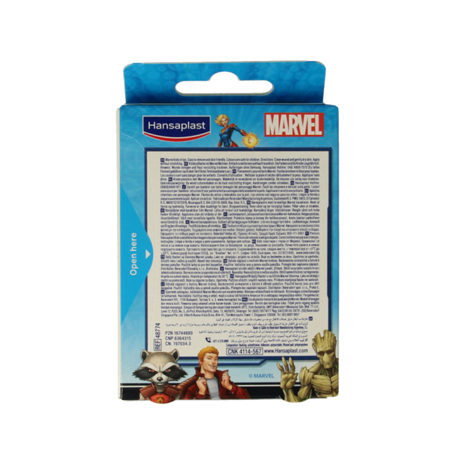 Pleister strip Marvel 20 Stuks