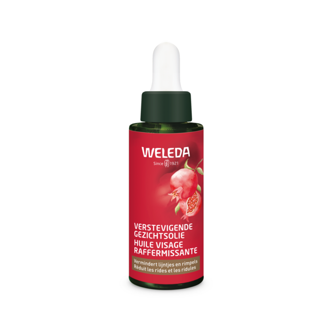 Huile visage raffermissante à la grenade Weleda 30 ml