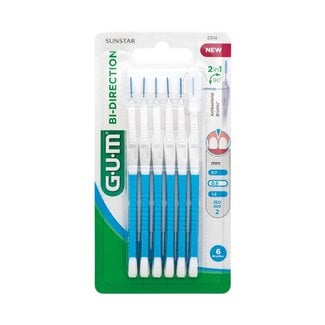 GUM GUM Bi-direction 0.9mm 6 Pieces