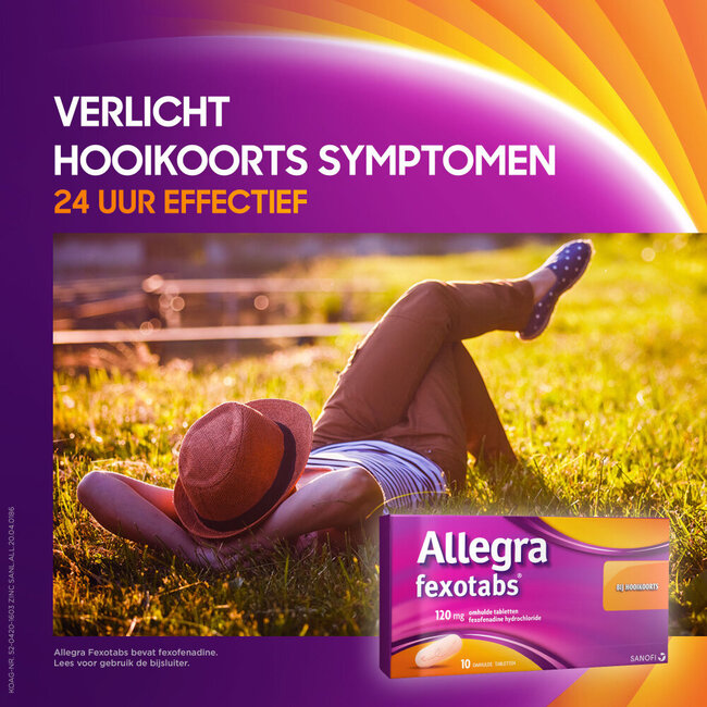 Fexotabs comprimidos para la fiebre del heno 20 comprimidos