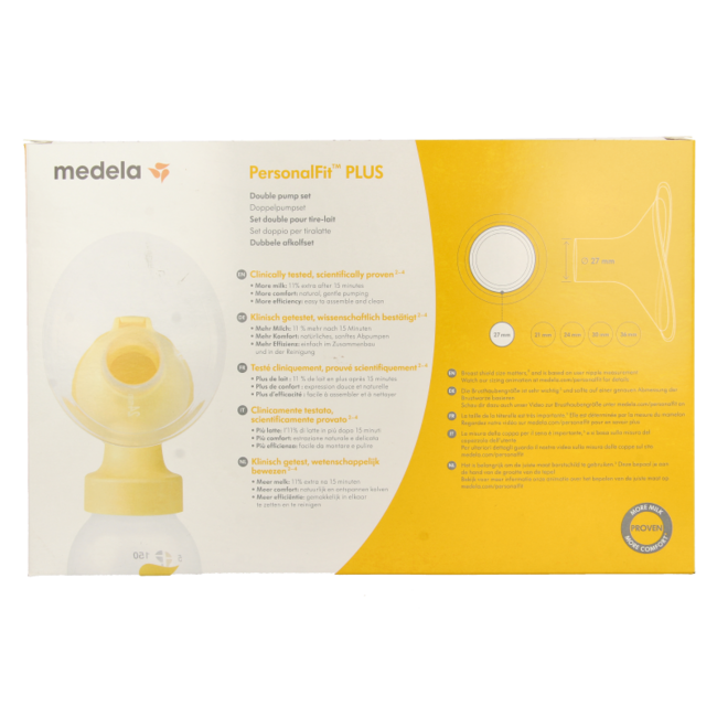 Symphony breast pump set double L 1 Set
