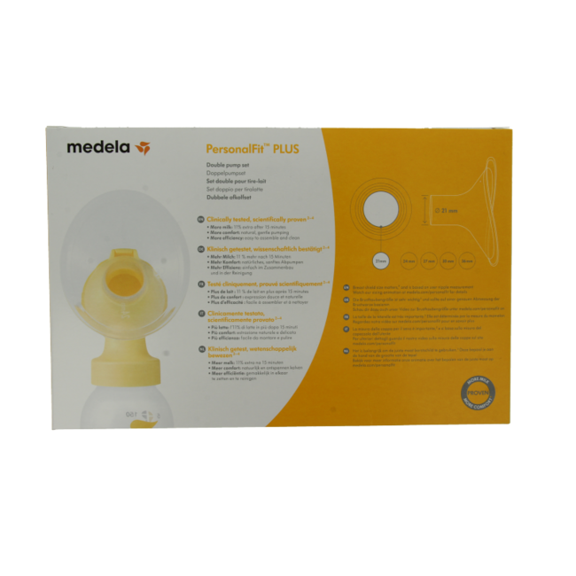 Symphony double breast pump set size S 1 Set