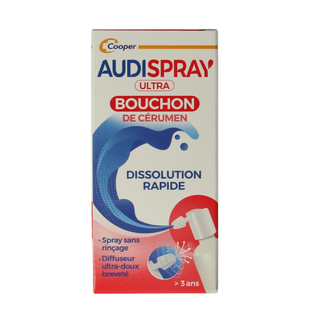 Audispray Ultra spray na korki woskowinowe 20 Mililitrów