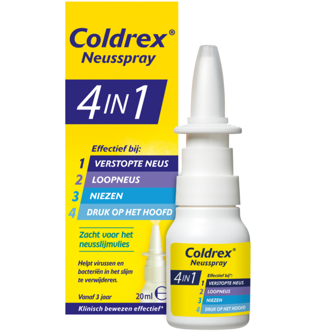 Spray nasal 4 en 1 20 mililitros