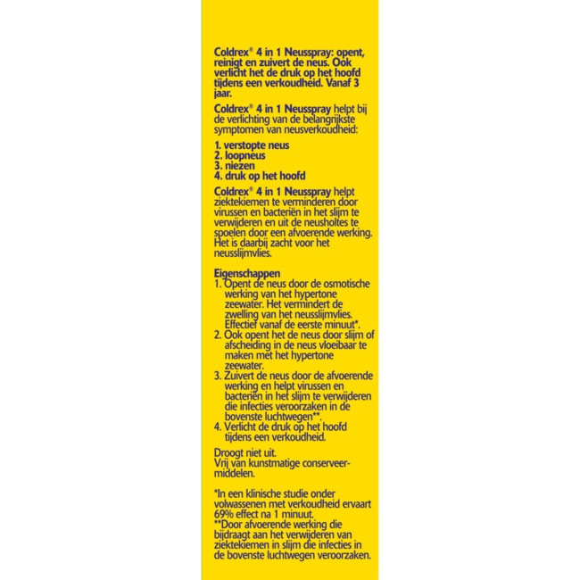 Spray nasal 4 en 1 20 mililitros