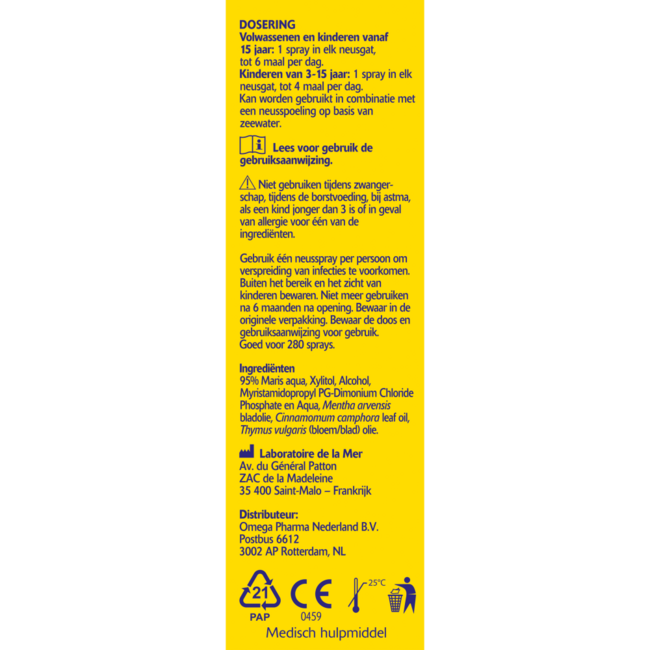 Nasal Spray 4-in-1 20 Millilitres