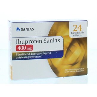 Sanias Sanias Ibuprofen 400mg 24 Tablets