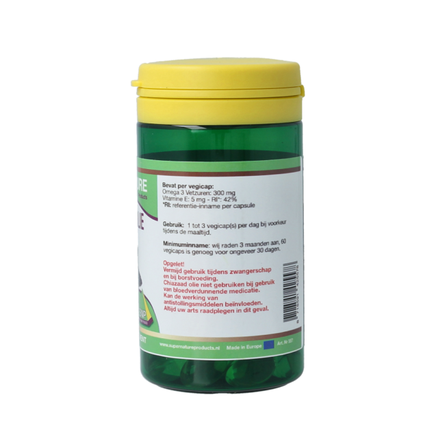 SNP Chia Seed Oil 500mg 60 Vegetarian Capsules