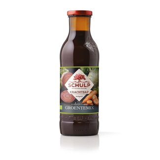 Schulp Krachtsap zumo de mezcla de verduras puro bio 750 mililitros