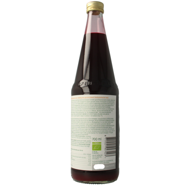Jus de betterave rouge lacto-fermenté Demeter bio 700 ml