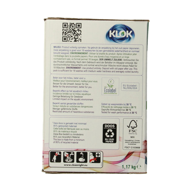 Proszek do prania kolor 1170 Gram