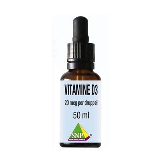 SNP SNP Vitamine D3 20 mcg en gouttes 50 ml