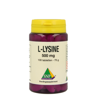 SNP SNP L-Lisina 500mg 100 Comprimidos