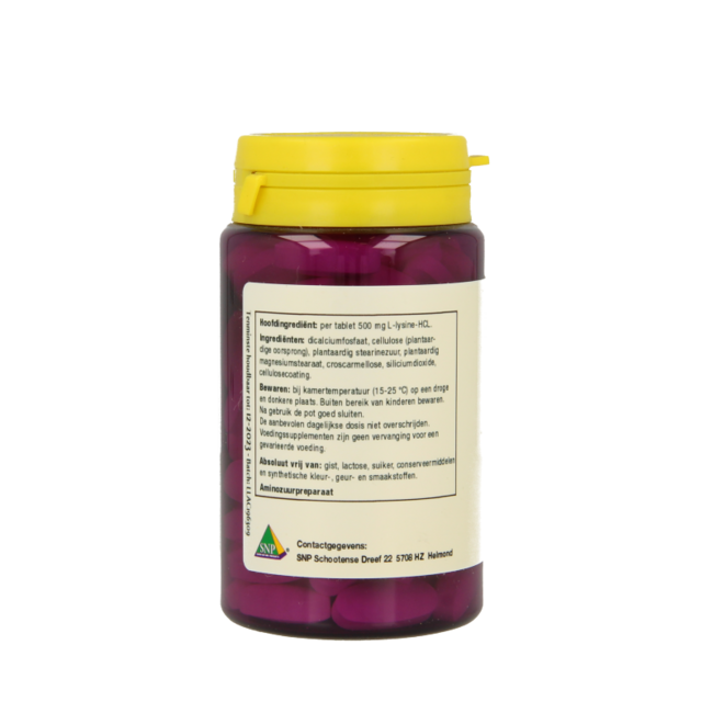 SNP L-Lisina 500mg 100 Comprimidos