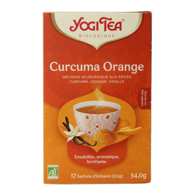 Curcuma orange bio 17 sachets