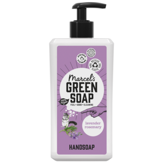 Marcel's Green Soap Marcel's Green Soap Sapone mani lavanda & rosmarino 500 Millilitri