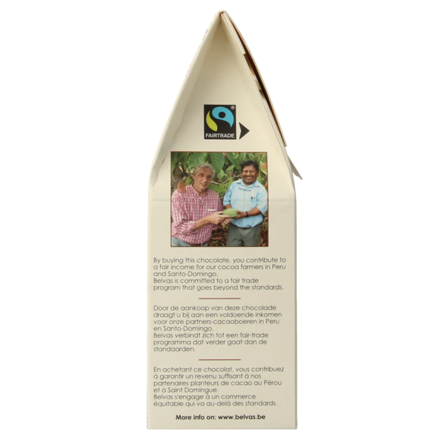 Belvas Zartbitter mit leicht gesalzenem Karamell Bio 100 Gramm