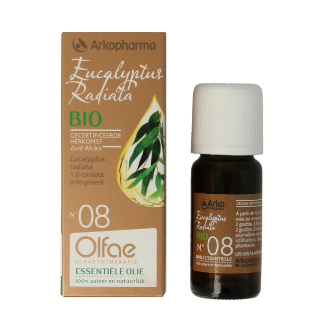 Olfae Eucalyptus radiata 08 organic 10 ml