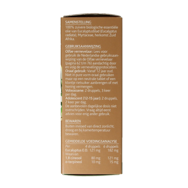 Olfae Eucalyptus radiata 08 bio 10 Milliliter