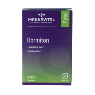Mannavital Mannavital Dormiton 60 Cápsulas vegetarianas