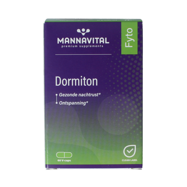 Mannavital Dormiton 60 Cápsulas vegetarianas