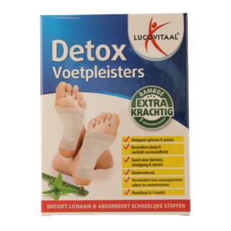 Lucovitaal Patchs détox pour les pieds 10 pièces