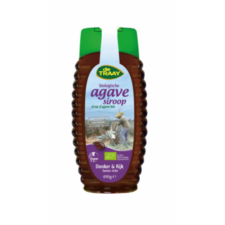 de Traay Sirope de agave oscuro y rico bio 490 gramos