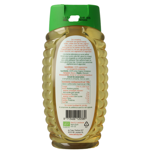 Agavesiroop licht en mild bio 490 Gram