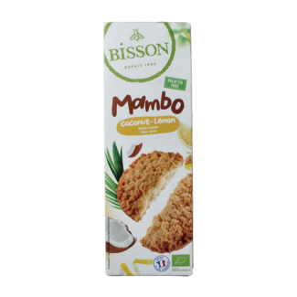 Bisson Bisson Organic Coconut Lemon Shortbread Biscuits 150g