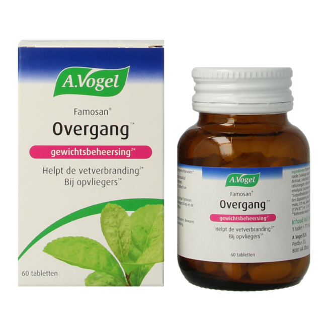 Famosan Overgang gewichtsbeheersing 60 Tabletten