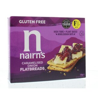 Nairns Pan plano con cebolla caramelizada 150 g