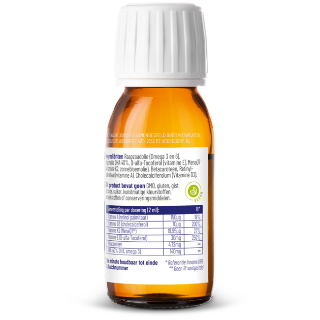 Multi Nacht Junior 100% Vegan 60 Millilitres