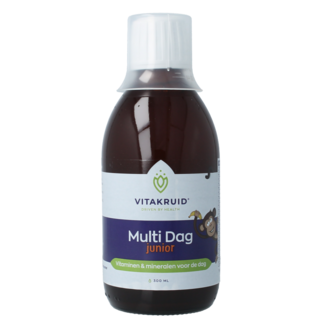 Vitakruid Multi Dag Junior 100% Vegan 300 Milliliter
