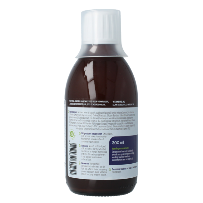 Multi Dag Junior 100% Vegan 300 Millilitres