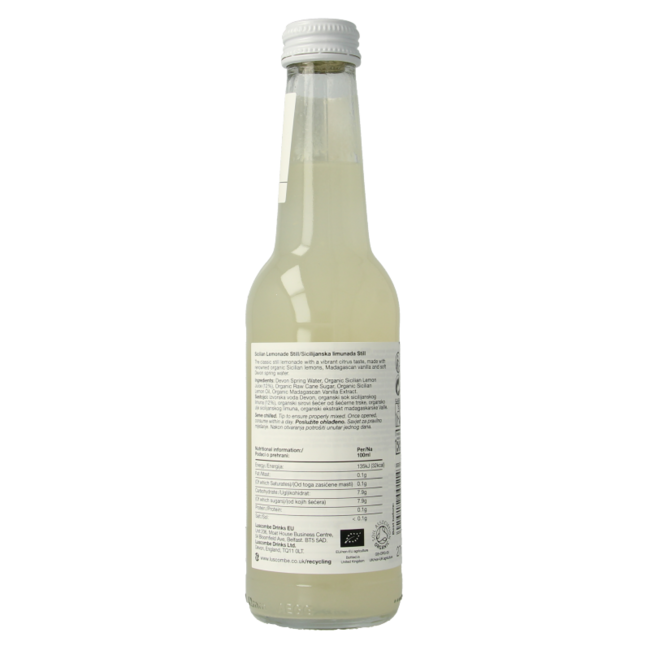 Luscombe Organic Sicilian Lemonade 270ml