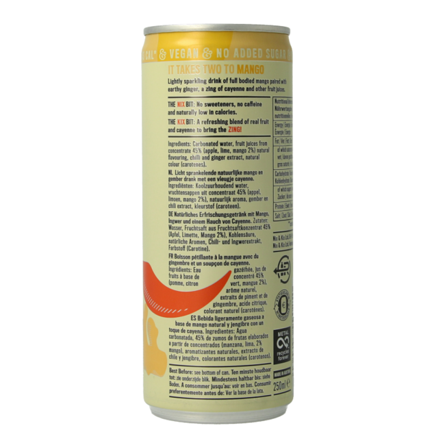 Mango ginger can 250 Millilitres